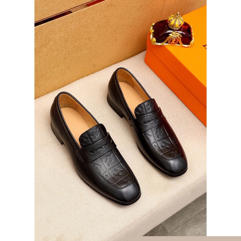 H**mes leather shoes